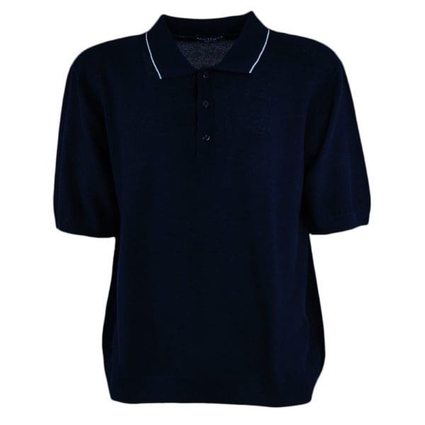 short-sleeved polo shirt