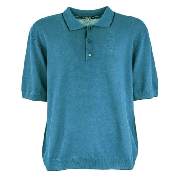 short-sleeved polo shirt