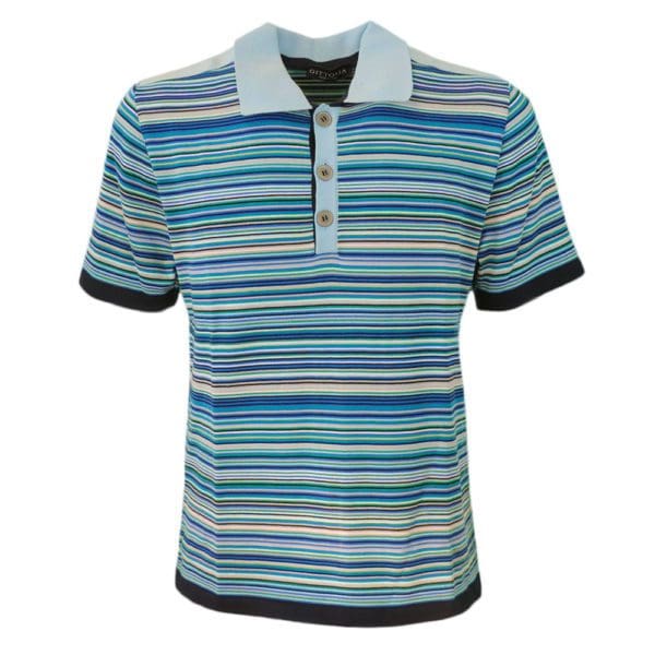 short-sleeved polo shirt