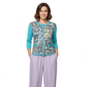 cardigan bottoni m 3/4