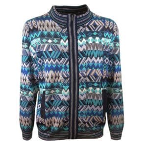 cardigan à fermeture éclair avec poches