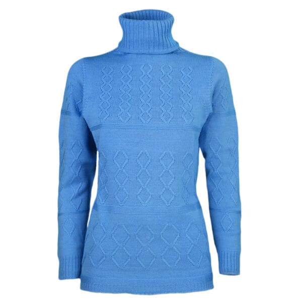 Langer Rollkragenpullover