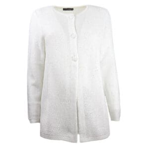 cardigan lungo cotone