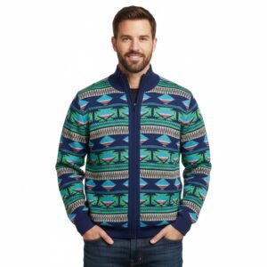 cardigan con tasche cotone